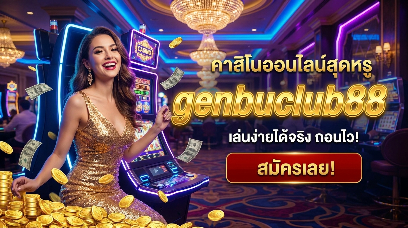 คู่มือการเล่นสล็อตออนไลน์กับ genbuclub88 ที่คุณไม่ควรพลาด