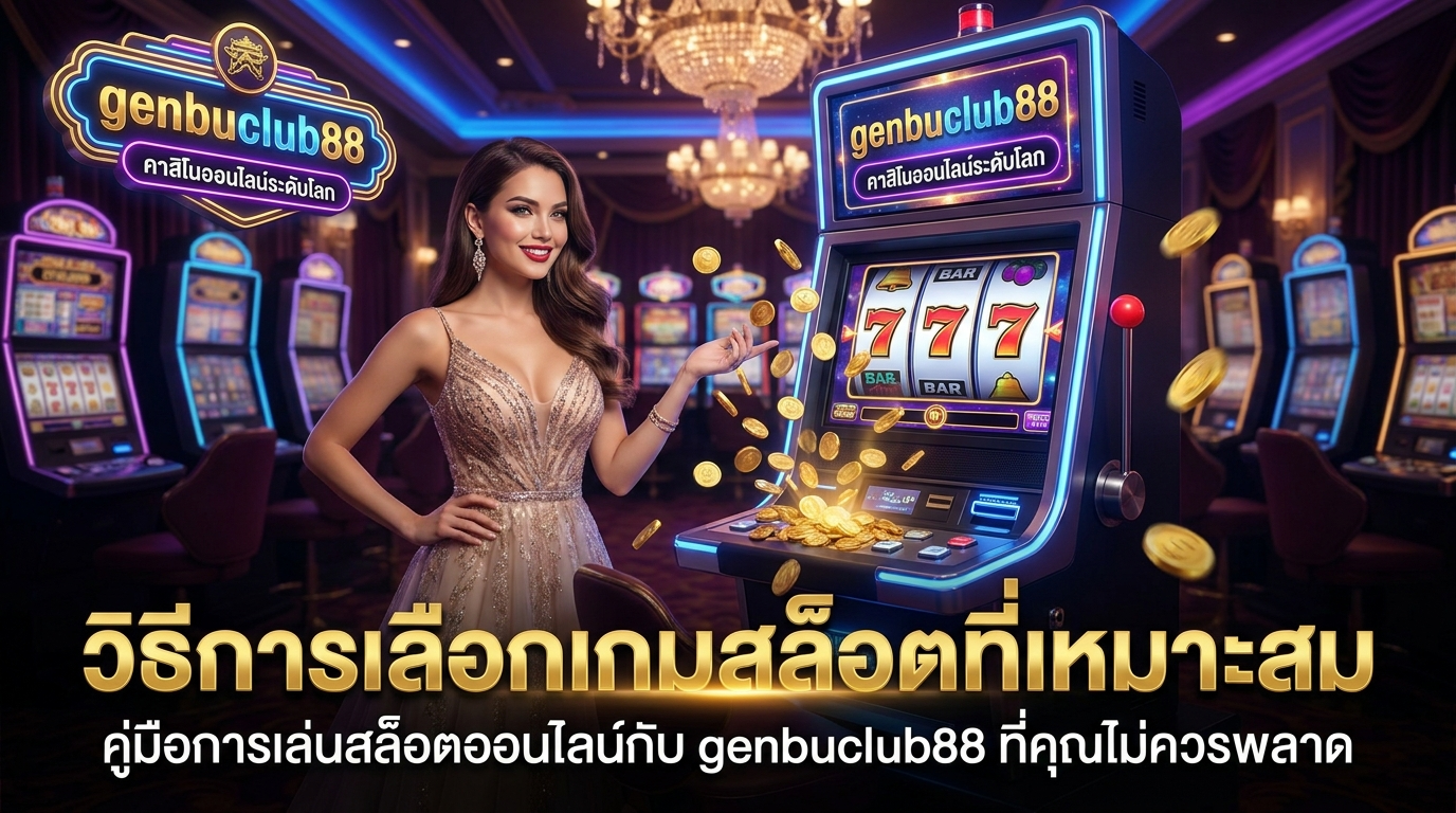 genbuclub88 โหมดซ้อมของเซียนตัวจริง ทดลองเล่นสล็อตฟรี ไม่เสียสตางค์แม้แต่บาทเดียว