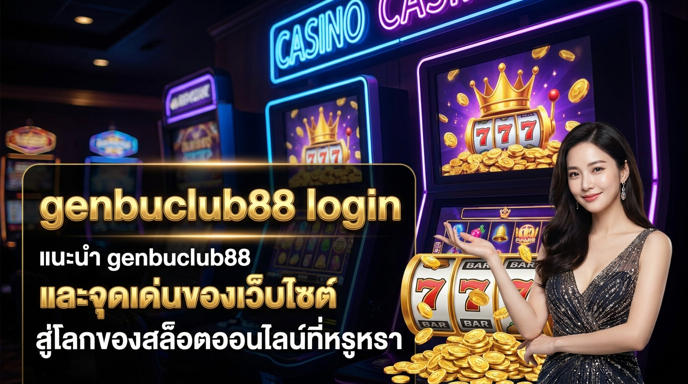 แนะนำ genbuclub88 และความน่าสนใจของเว็บไซต์