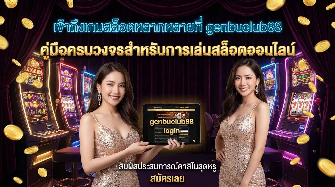 การเข้าถึงเกมสล็อตที่หลากหลายบน genbuclub88