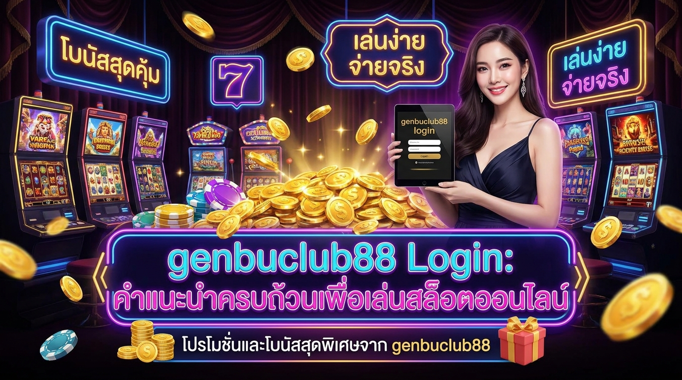โปรโมชั่นและโบนัสที่น่าสนใจจาก genbuclub88