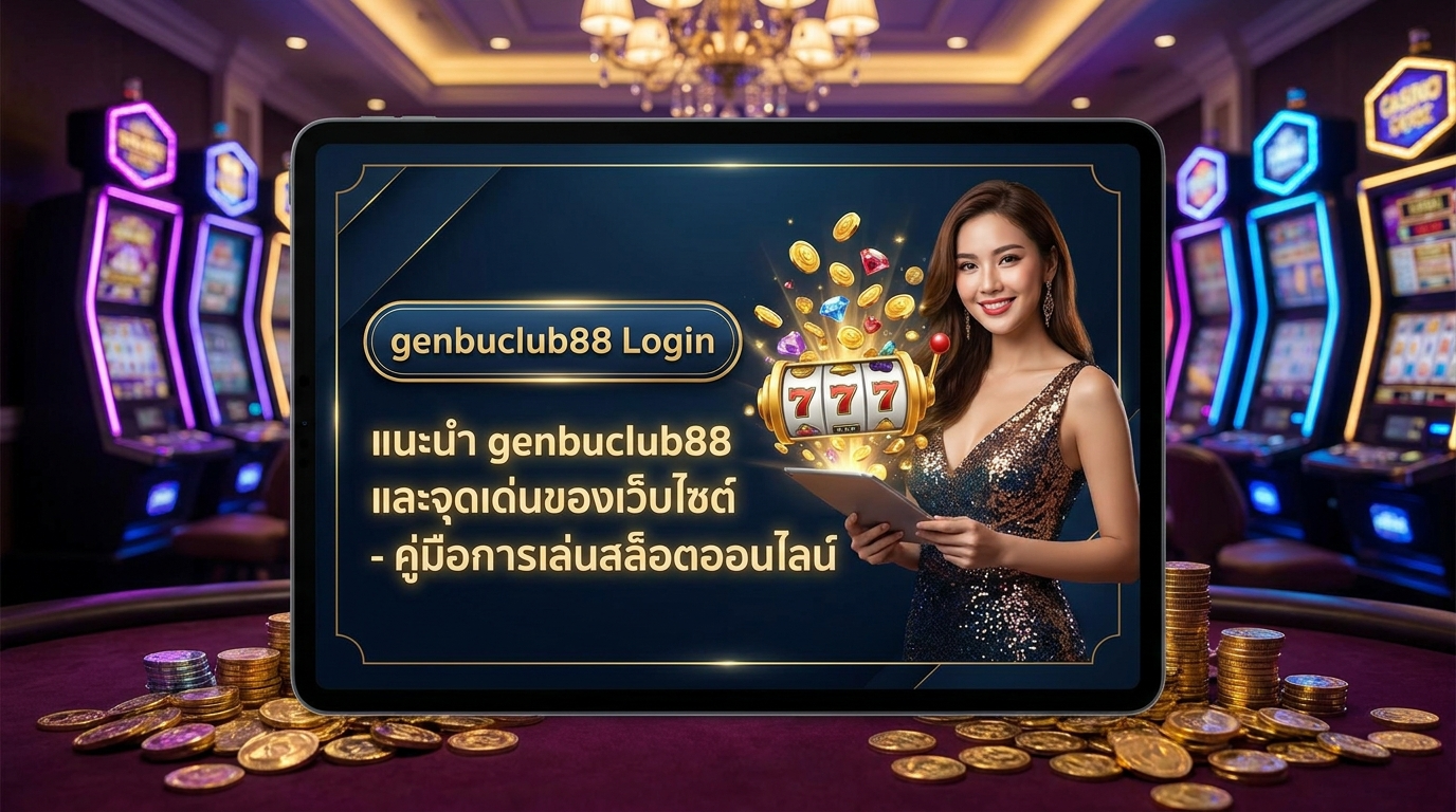 แนะนำ genbuclub88 และความน่าสนใจของเว็บ