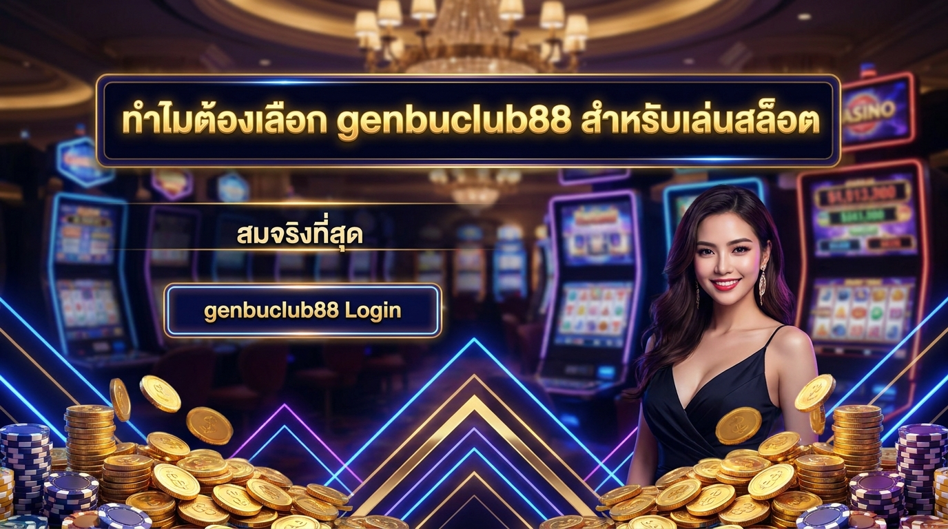 ทำไมต้องเลือก genbuclub88 สำหรับการเล่นสล็อต
