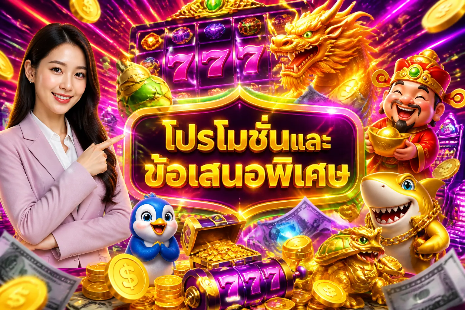 ภาพประกอบหัวข้อ โปรโมชั่นและข้อเสนอพิเศษ